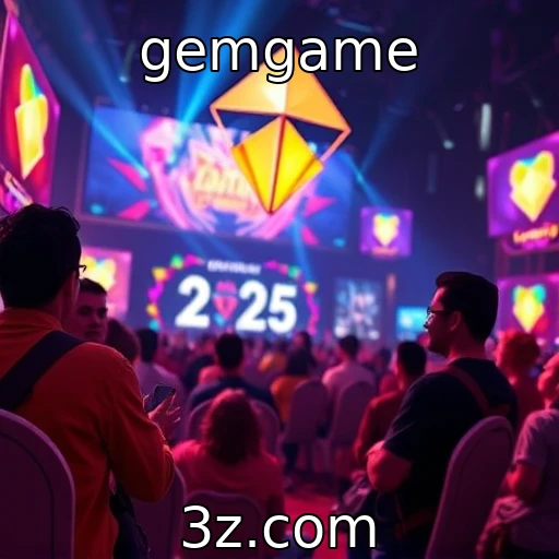 As expectativas para eventos de jogos em 2025